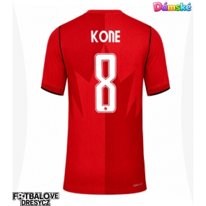 Kanada Ismael Kone #8 Dámské Domácí Dres MS 2026 Krátký Rukáv